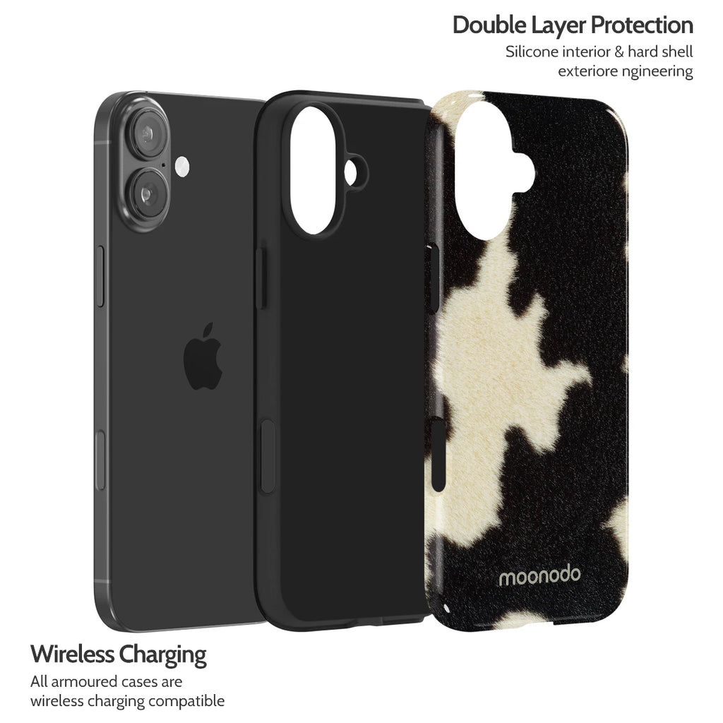 Milky Way Moo - iPhone 16 Plus Case