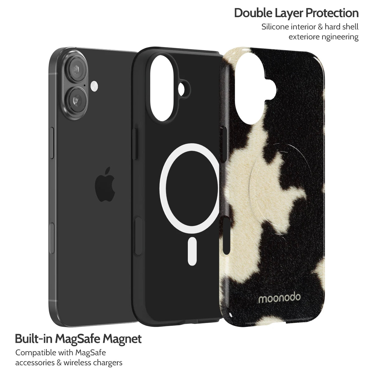 Milky Way Moo - iPhone 16 Plus Case