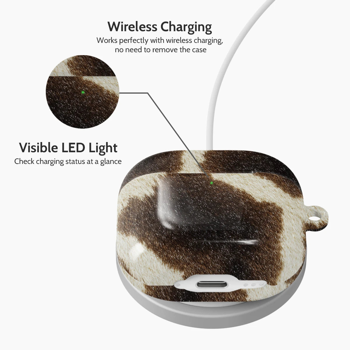 Caramel Cowhide - AirPods 4 Case