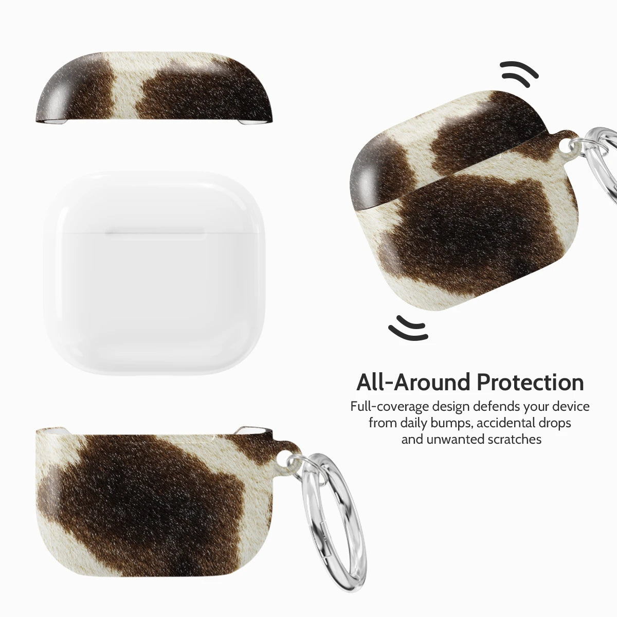 Caramel Cowhide - AirPods 4 Case