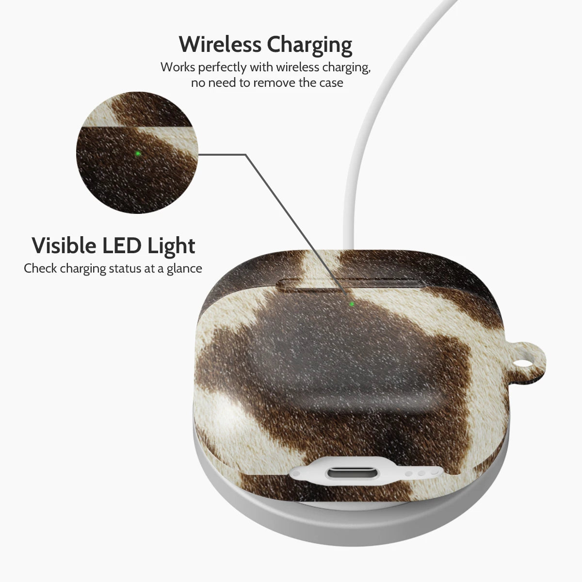 Caramel Cowhide - AirPods 4 Case
