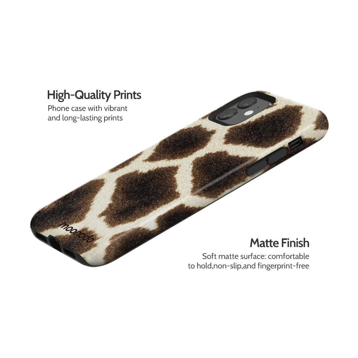 Caramel Cowhide - iPhone 11 Case