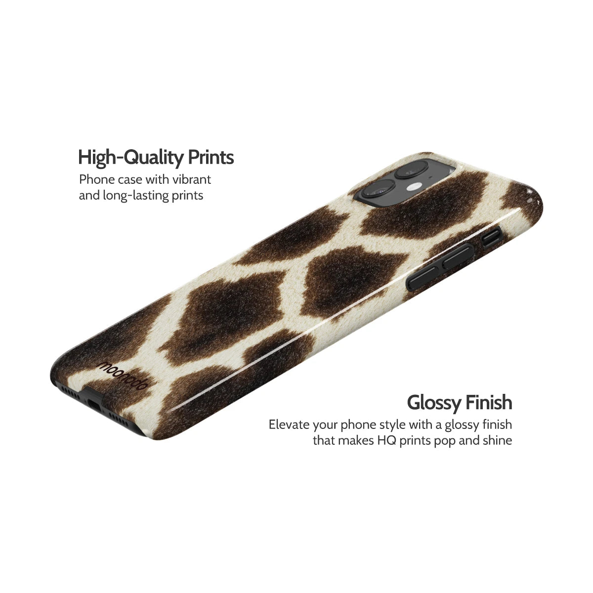 Caramel Cowhide - iPhone 11 Case