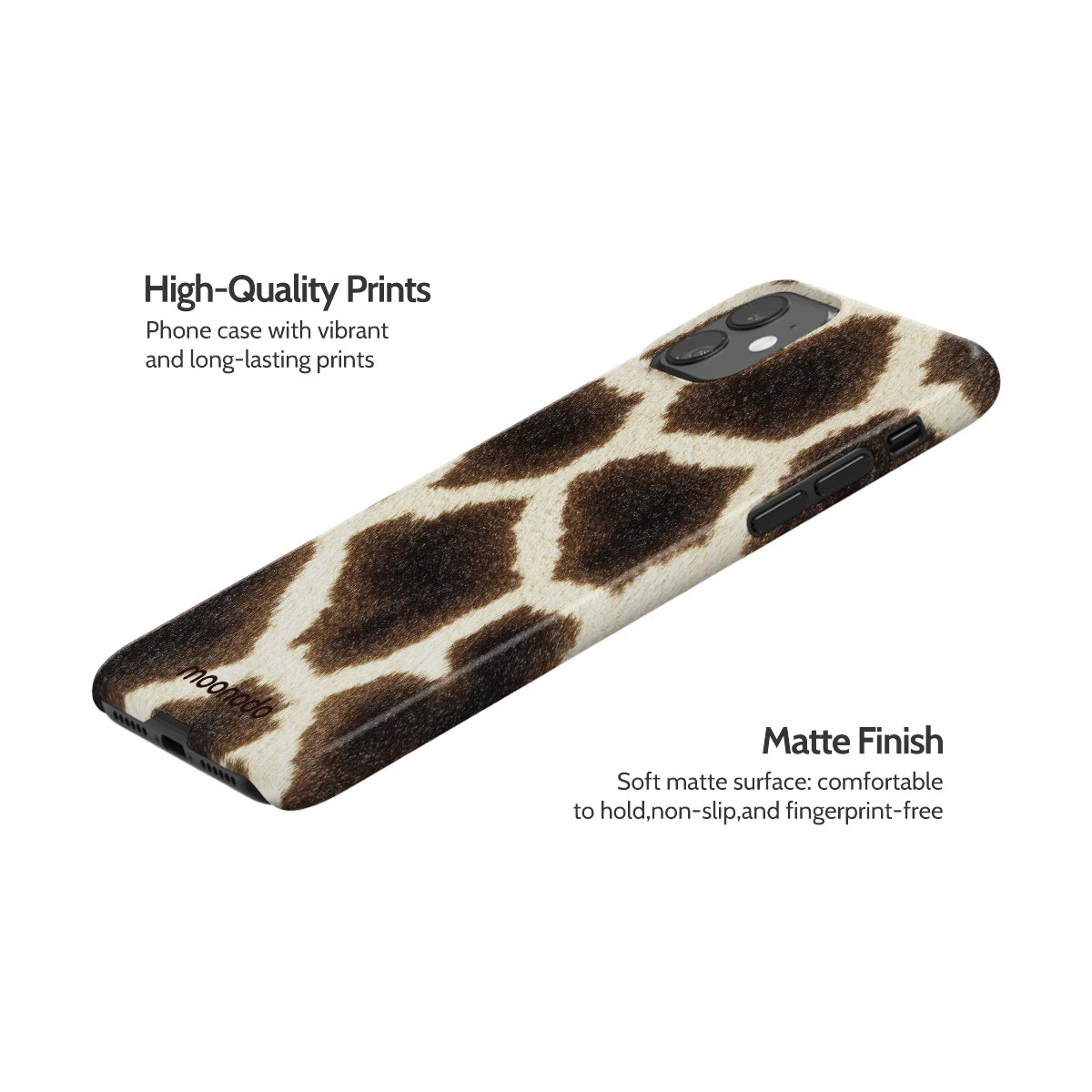 Caramel Cowhide - iPhone 11 Case