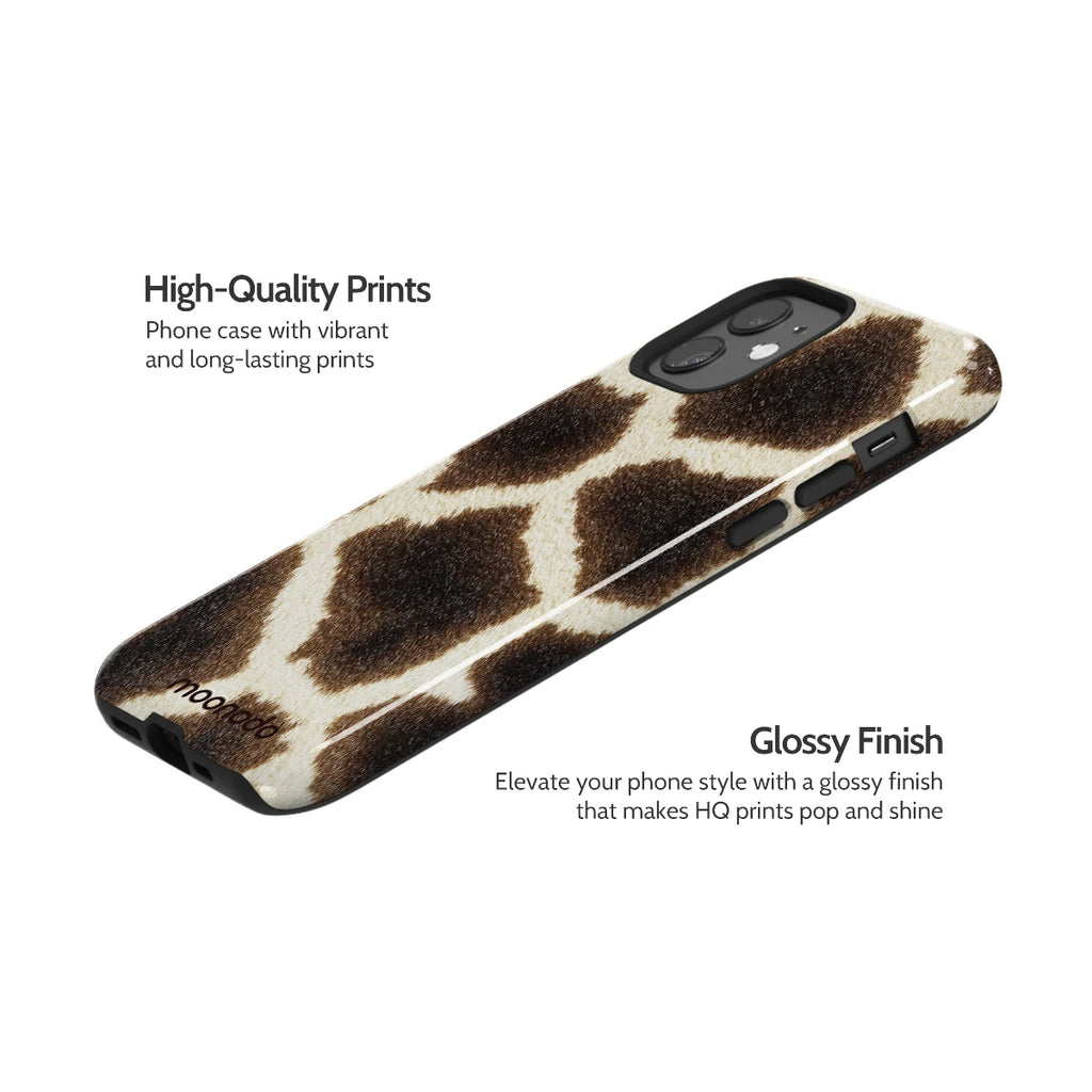 Caramel Cowhide - iPhone 12 Case