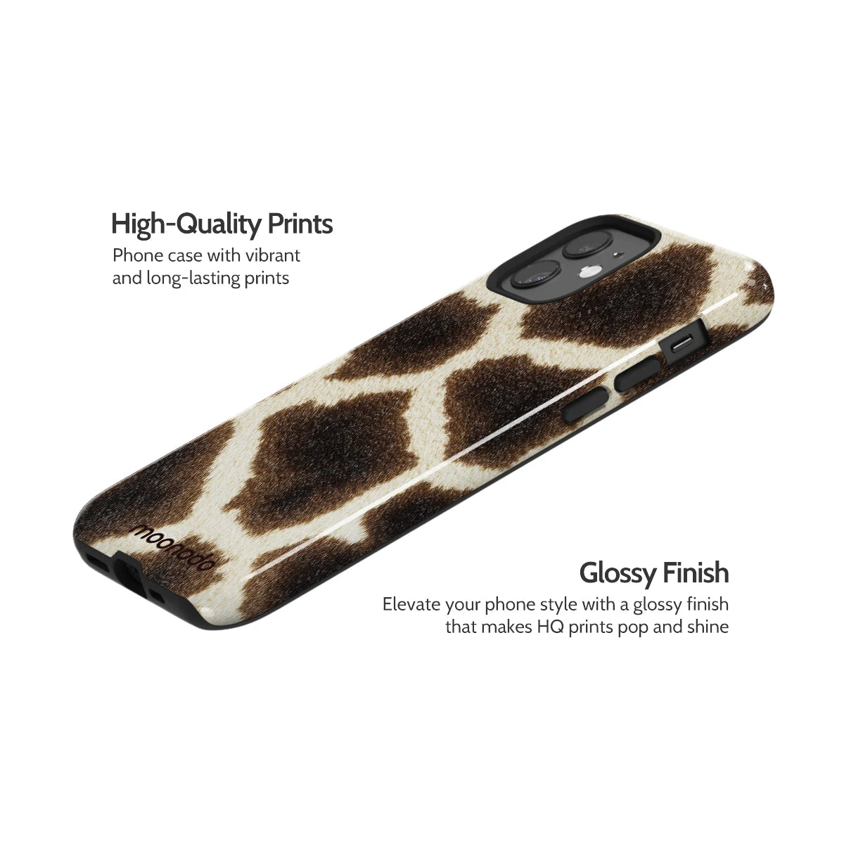 Caramel Cowhide - iPhone 12 Case