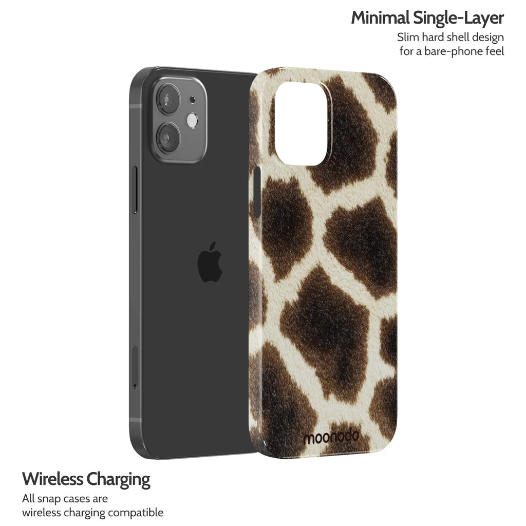 Caramel Cowhide - iPhone 12 Case