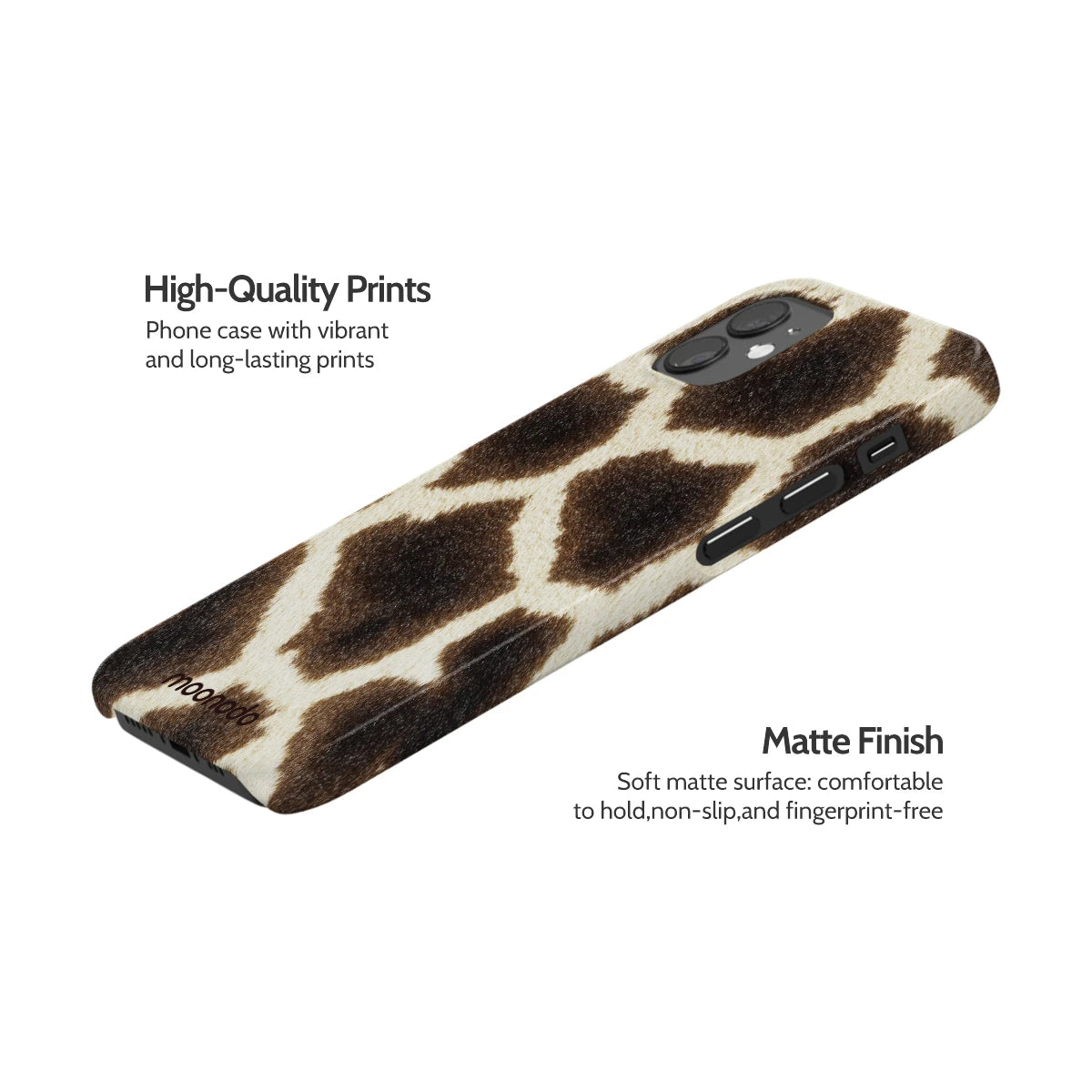 Caramel Cowhide - iPhone 12 Mini Case