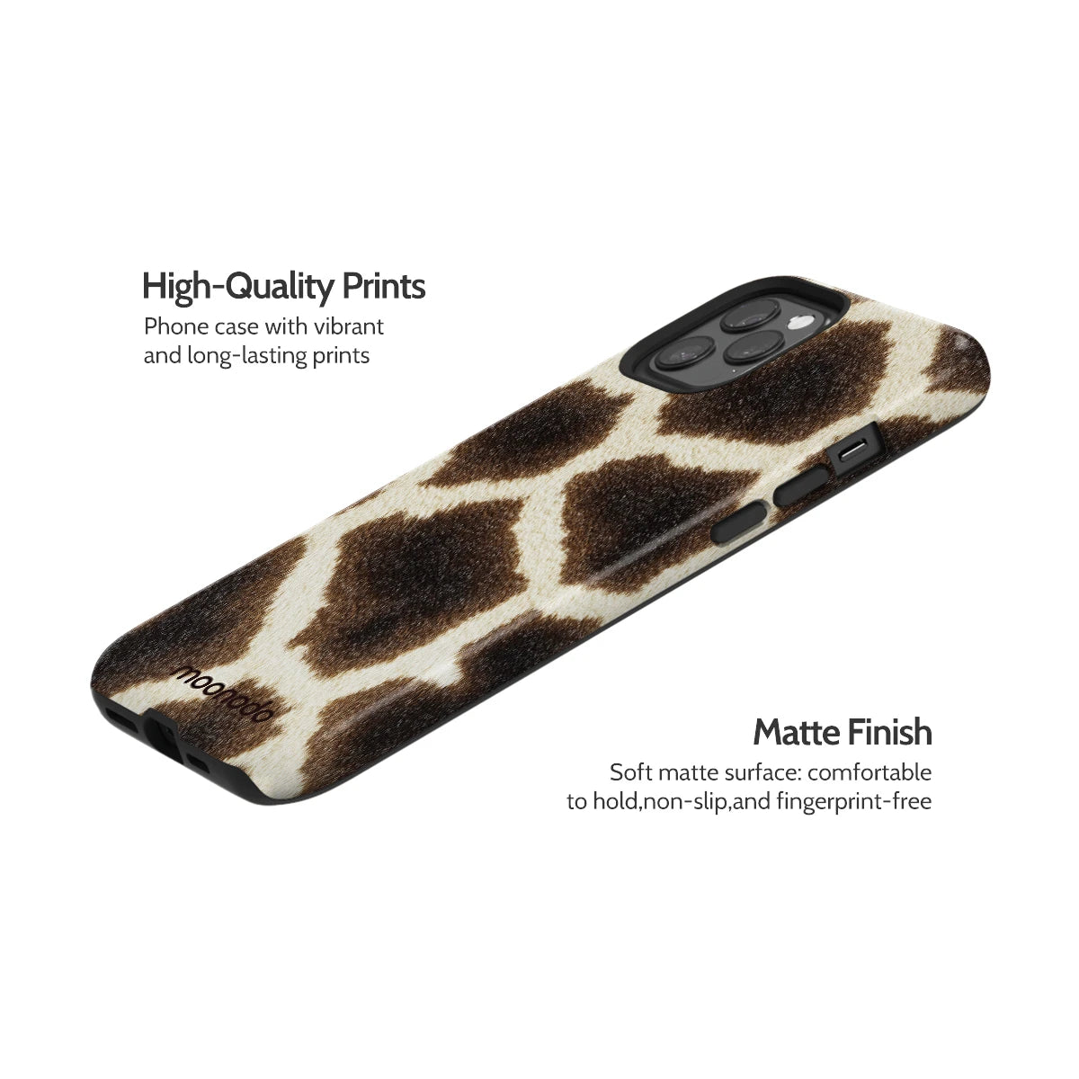 Caramel Cowhide - iPhone 12 Pro Max Case
