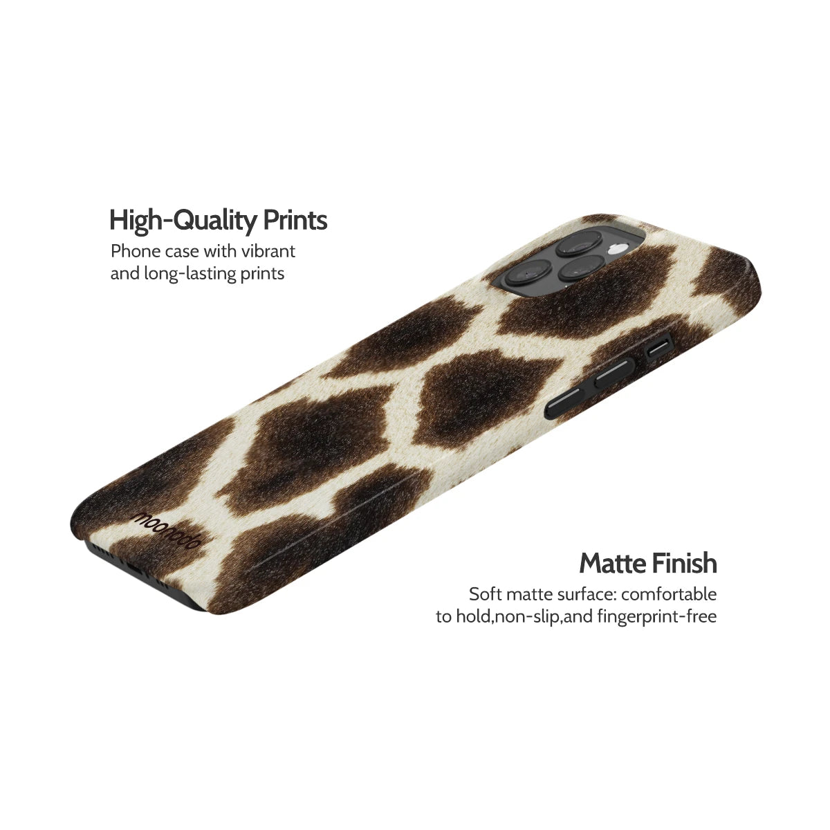 Caramel Cowhide - iPhone 12 Pro Max Case
