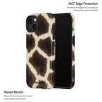 Caramel Cowhide - iPhone 13 Case