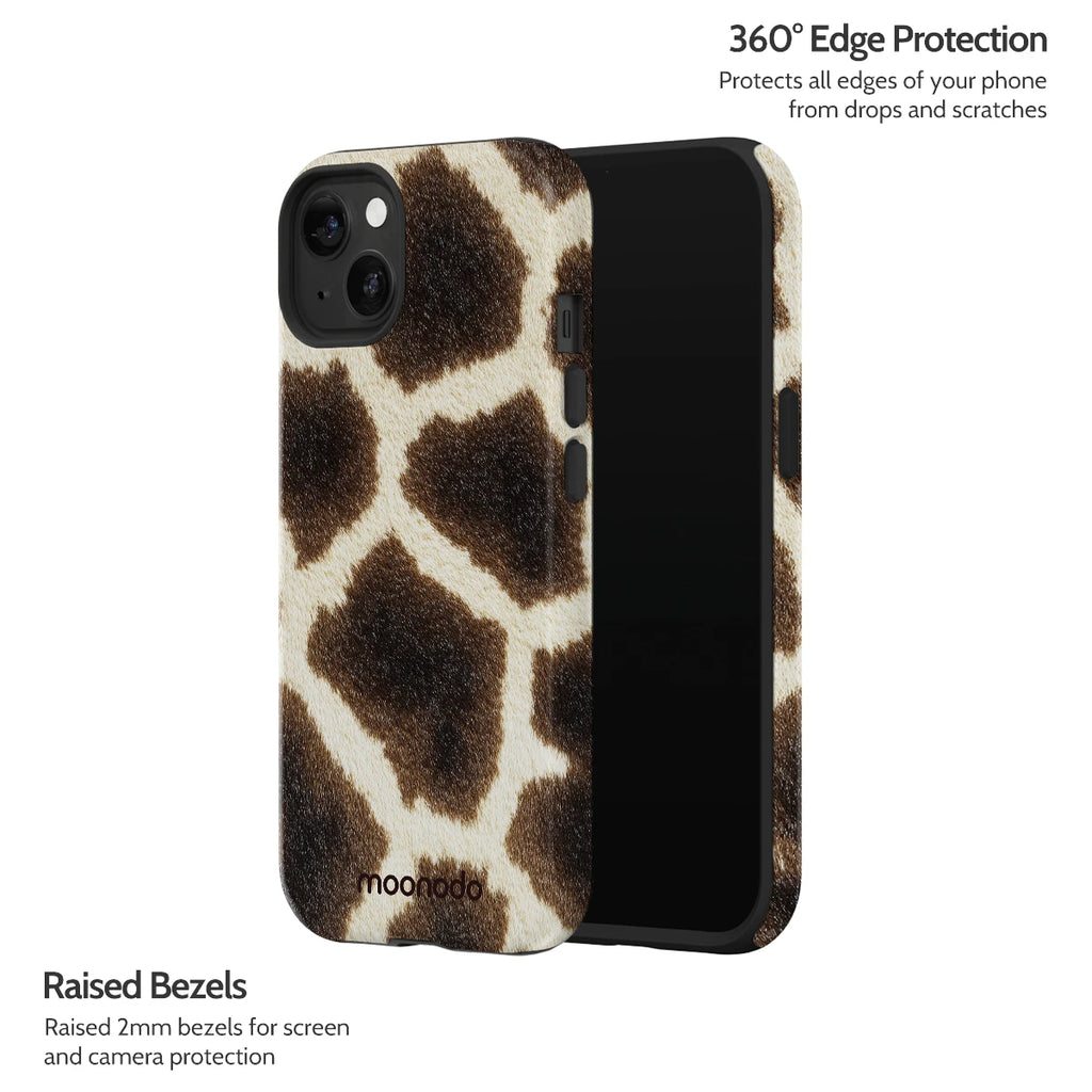 Caramel Cowhide - iPhone 13 Case