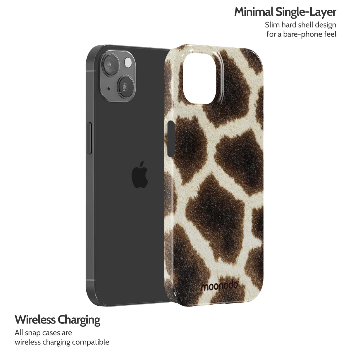 Caramel Cowhide - iPhone 13 Case