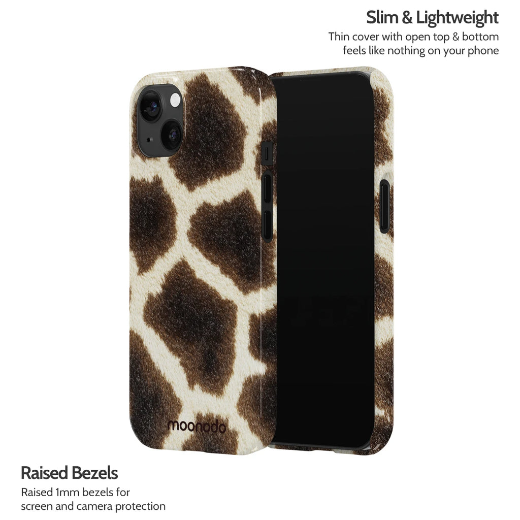 Caramel Cowhide - iPhone 13 Case