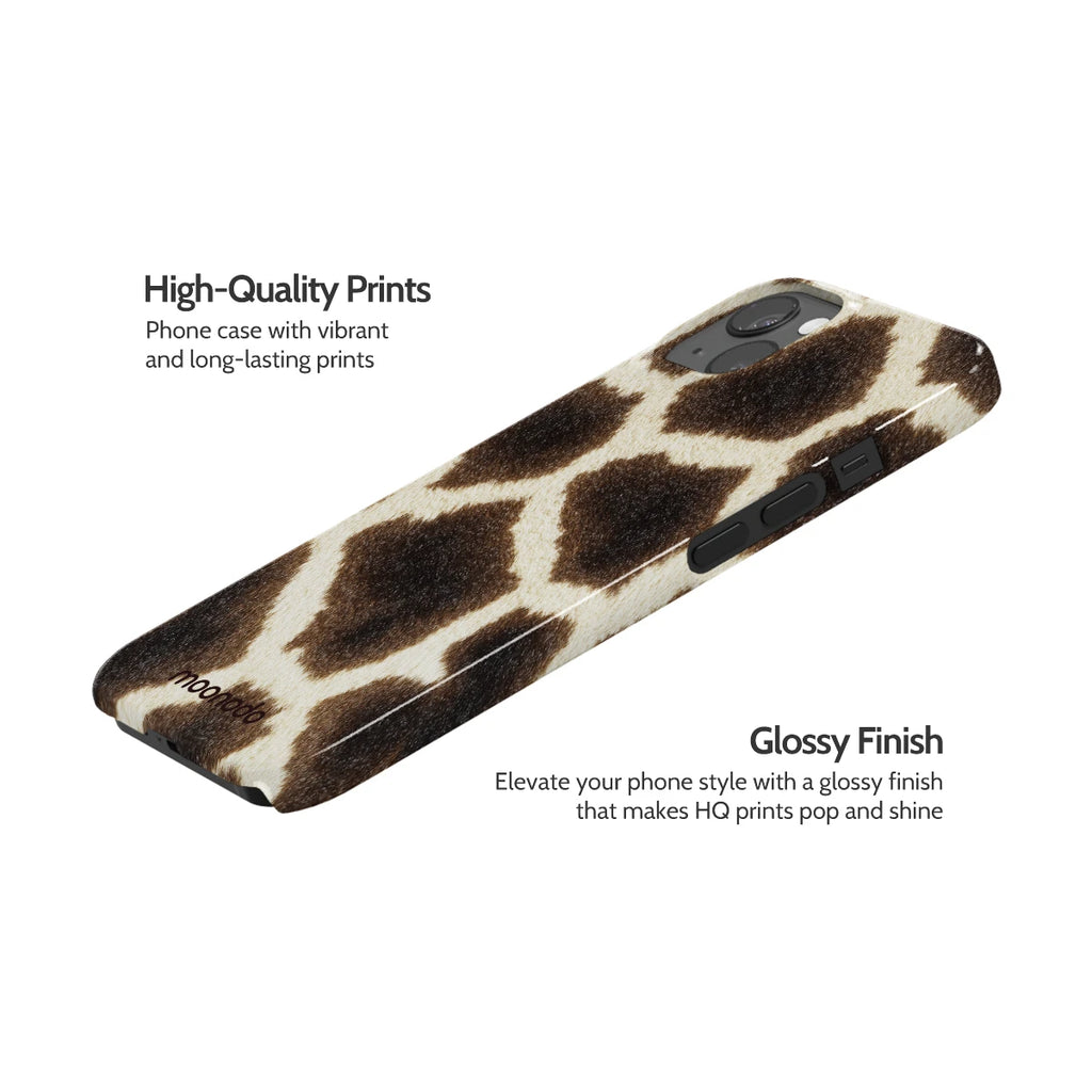 Caramel Cowhide - iPhone 13 Case