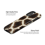 Caramel Cowhide - iPhone 13 Mini Case