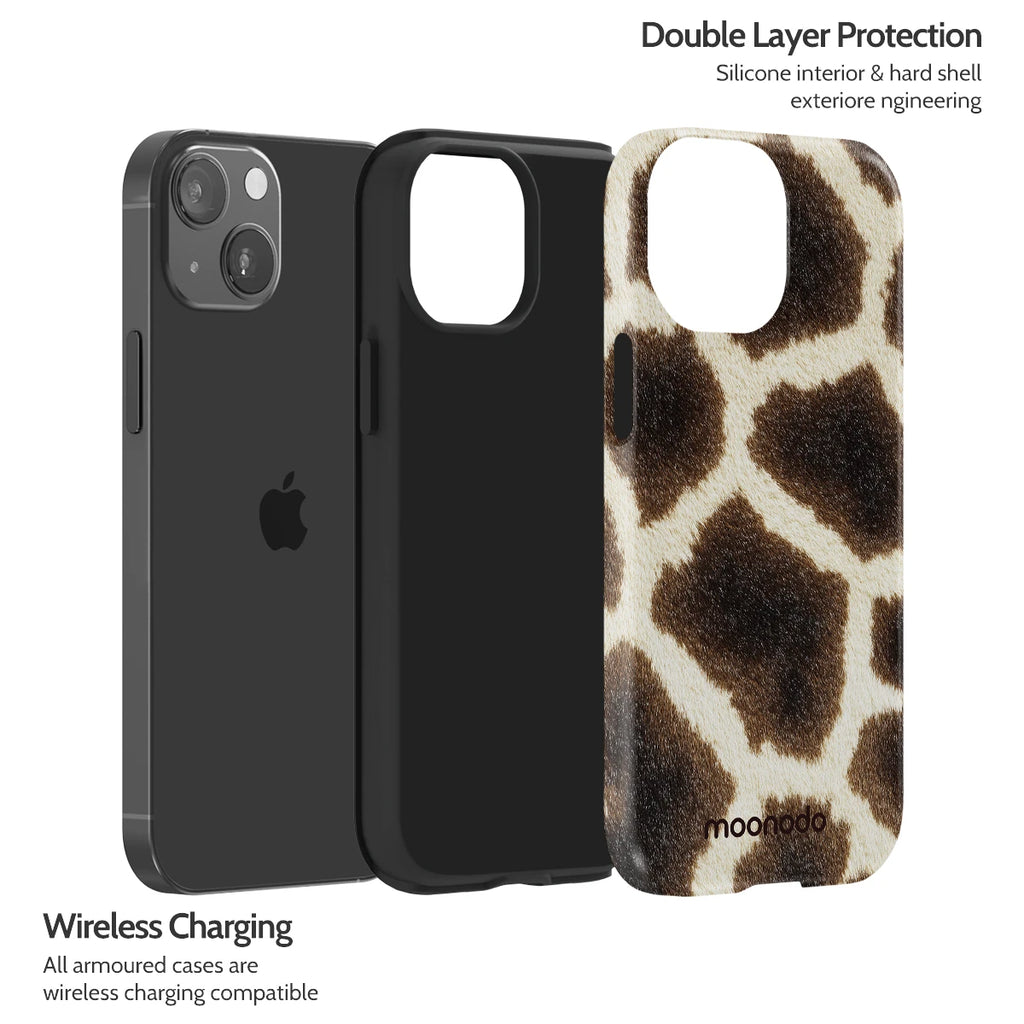 Caramel Cowhide - iPhone 13 Mini Case