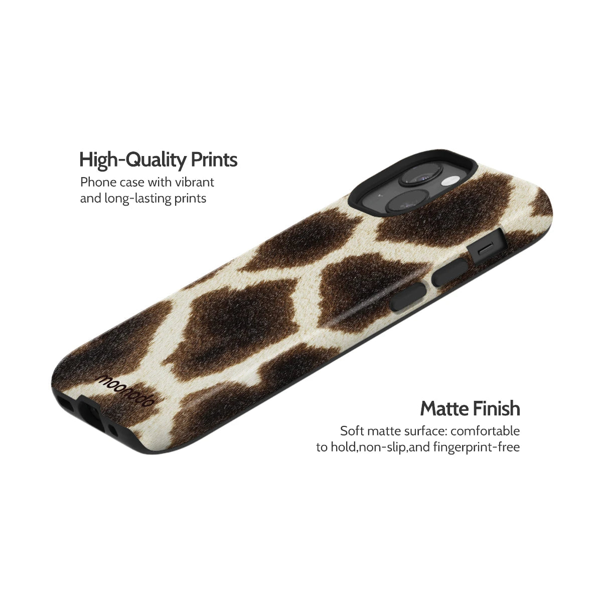 Caramel Cowhide - iPhone 13 Mini Case