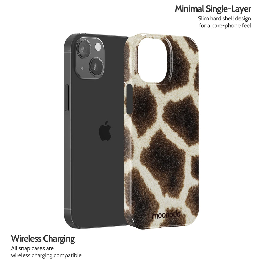Caramel Cowhide - iPhone 13 Mini Case