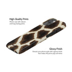 Caramel Cowhide - iPhone 13 Mini Case