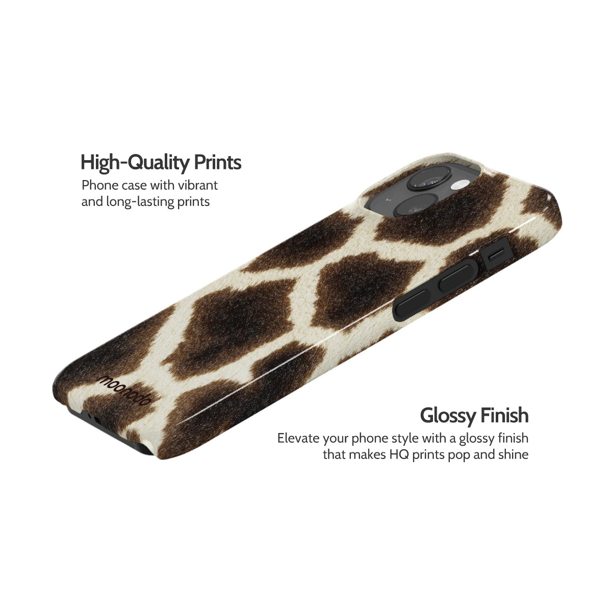 Caramel Cowhide - iPhone 13 Mini Case