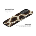 Caramel Cowhide - iPhone 13 Pro Case