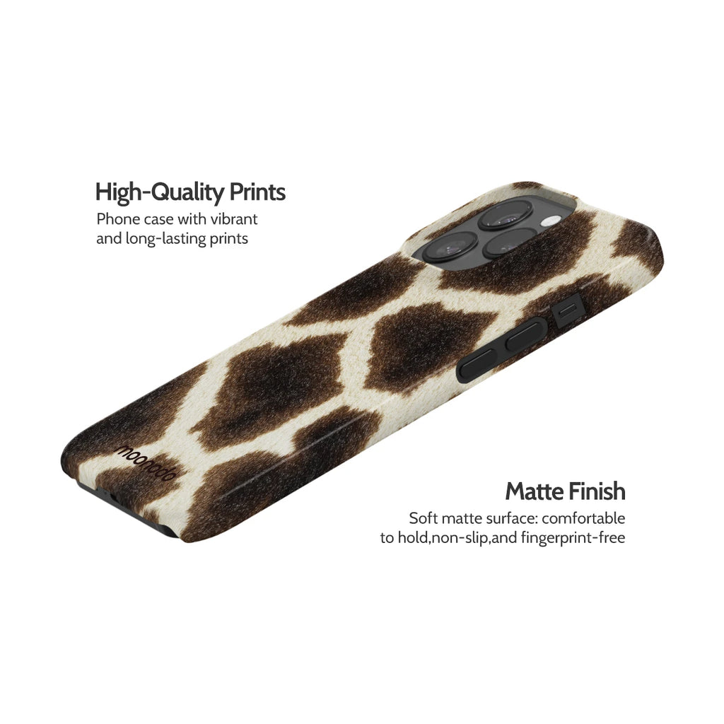 Caramel Cowhide - iPhone 13 Pro Case