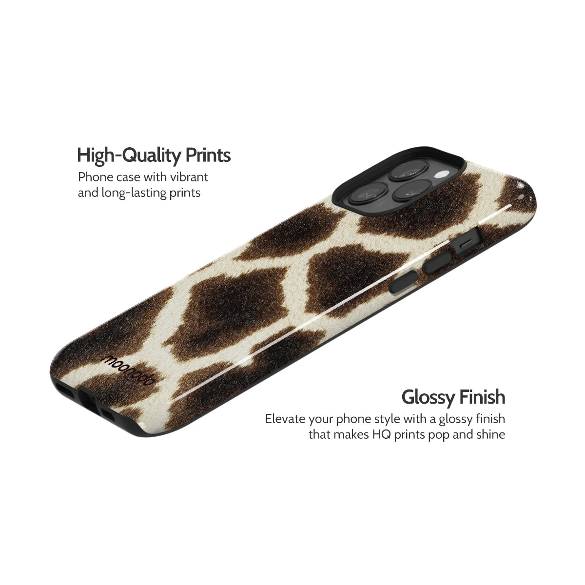 Caramel Cowhide - iPhone 13 Pro Max Case