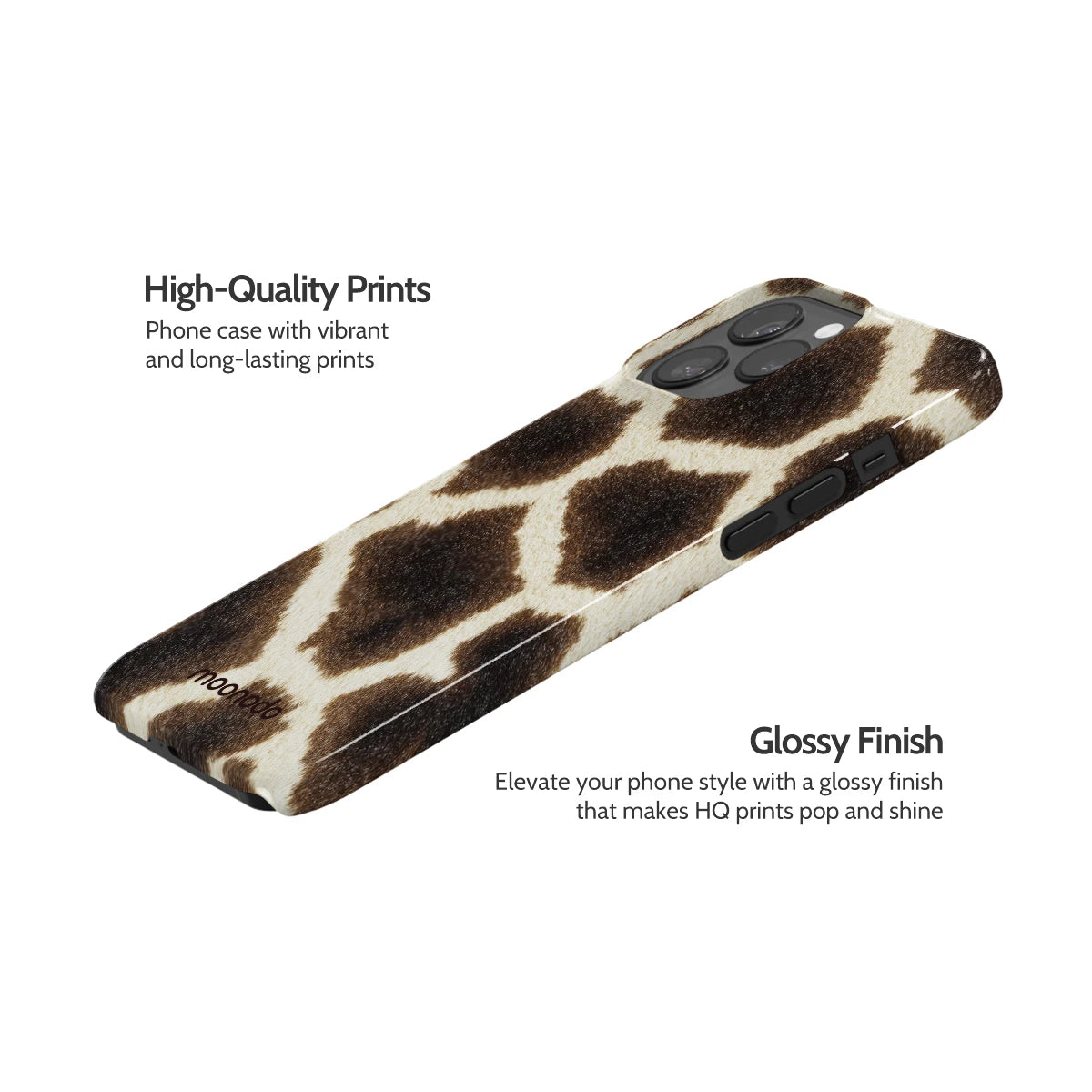 Caramel Cowhide - iPhone 13 Pro Max Case