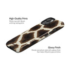 Caramel Cowhide - iPhone 14 Case