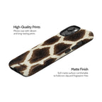 Caramel Cowhide - iPhone 14 Case