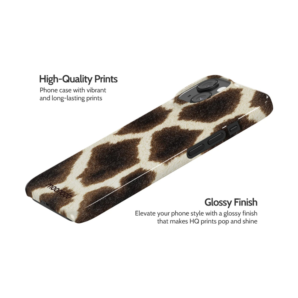 Caramel Cowhide - iPhone 14 Case