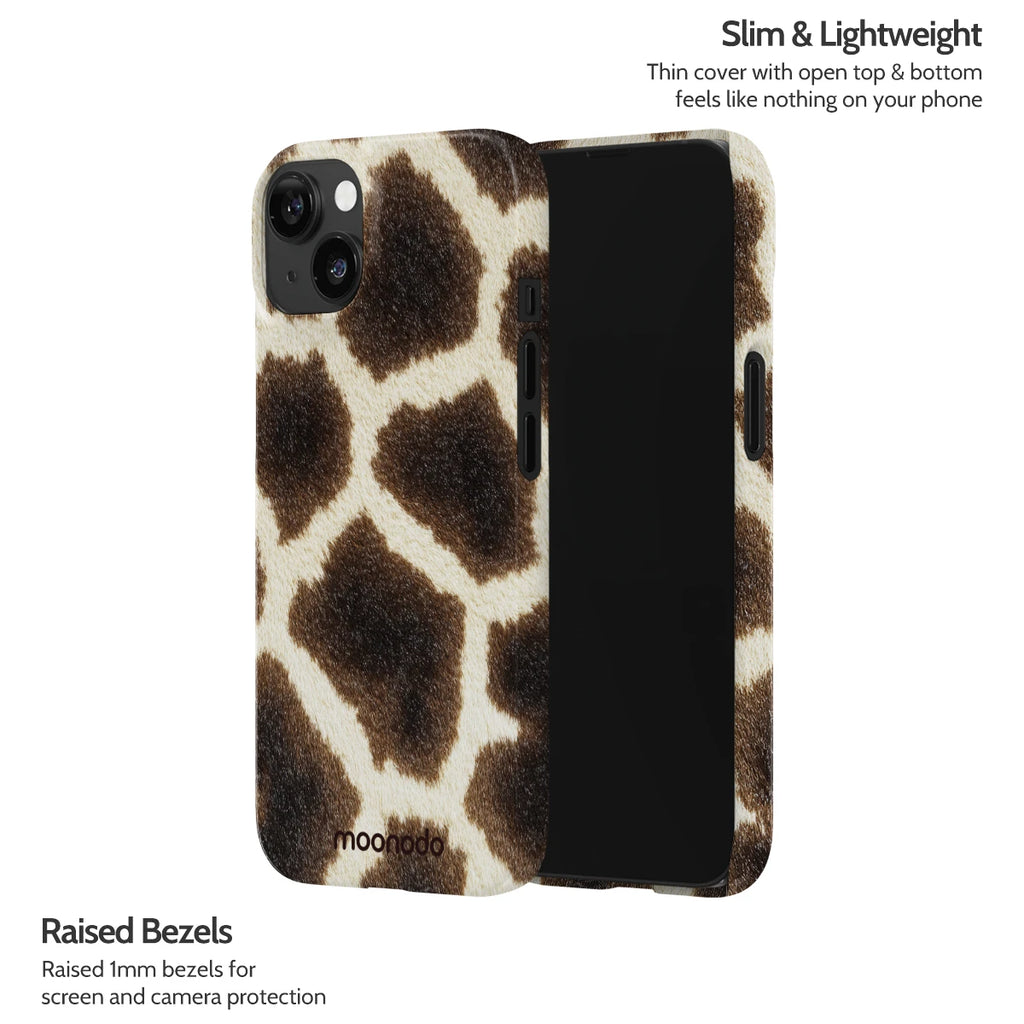 Caramel Cowhide - iPhone 14 Case