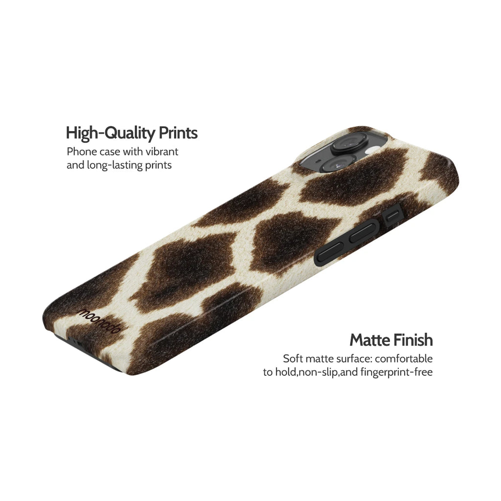 Caramel Cowhide - iPhone 14 Case