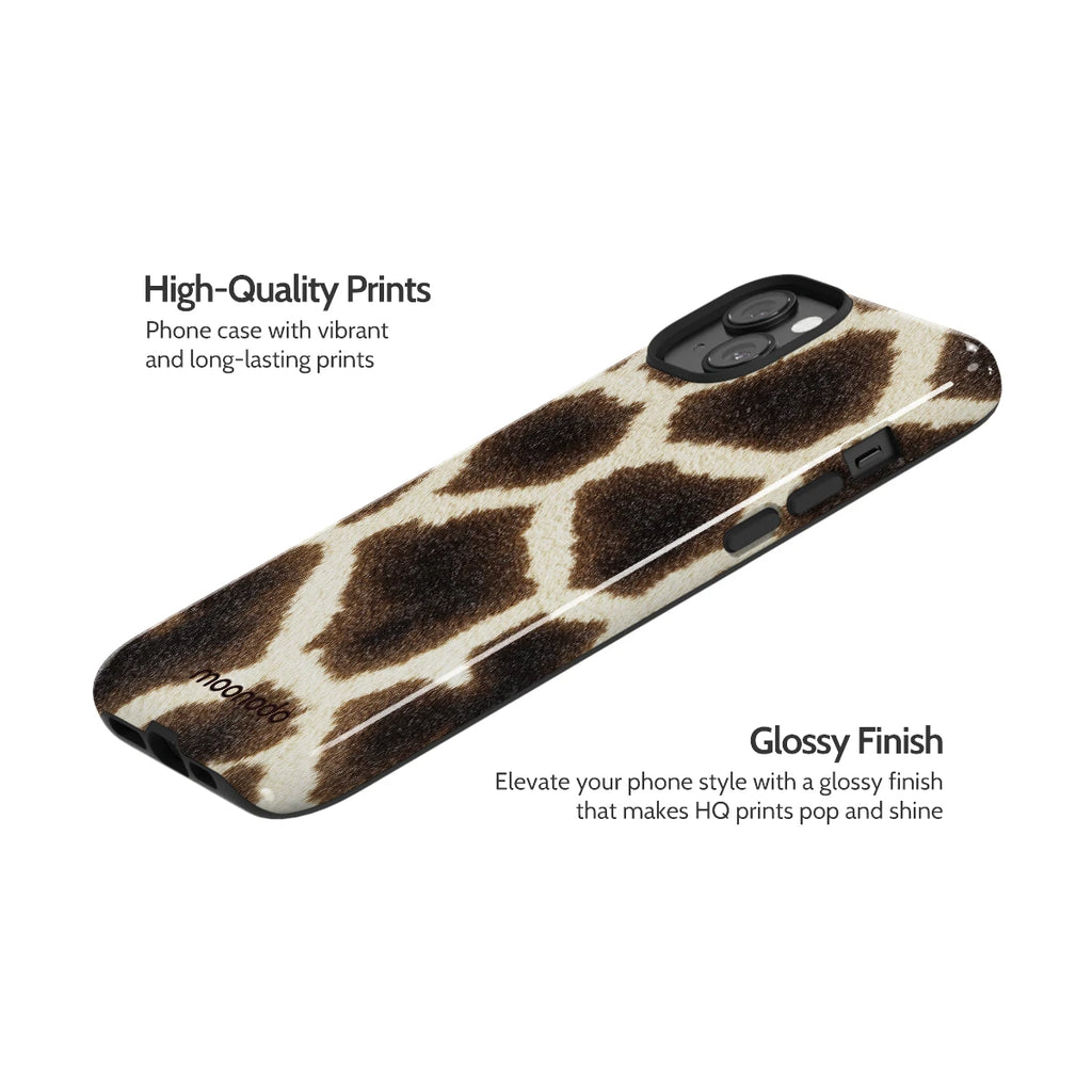 Caramel Cowhide - iPhone 14 Plus Case