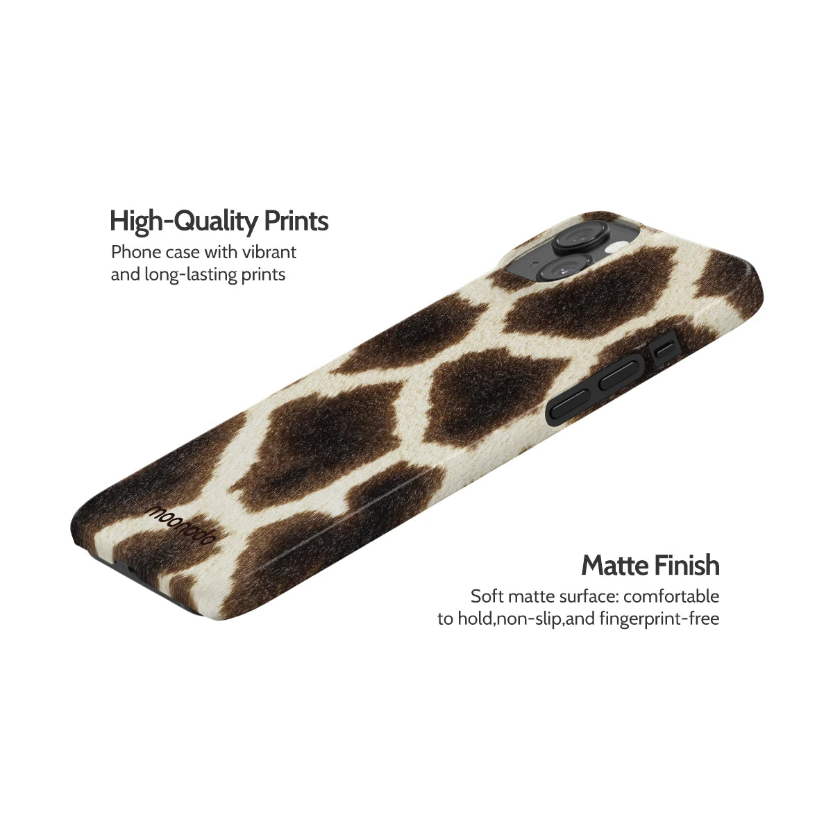 Caramel Cowhide - iPhone 14 Plus Case