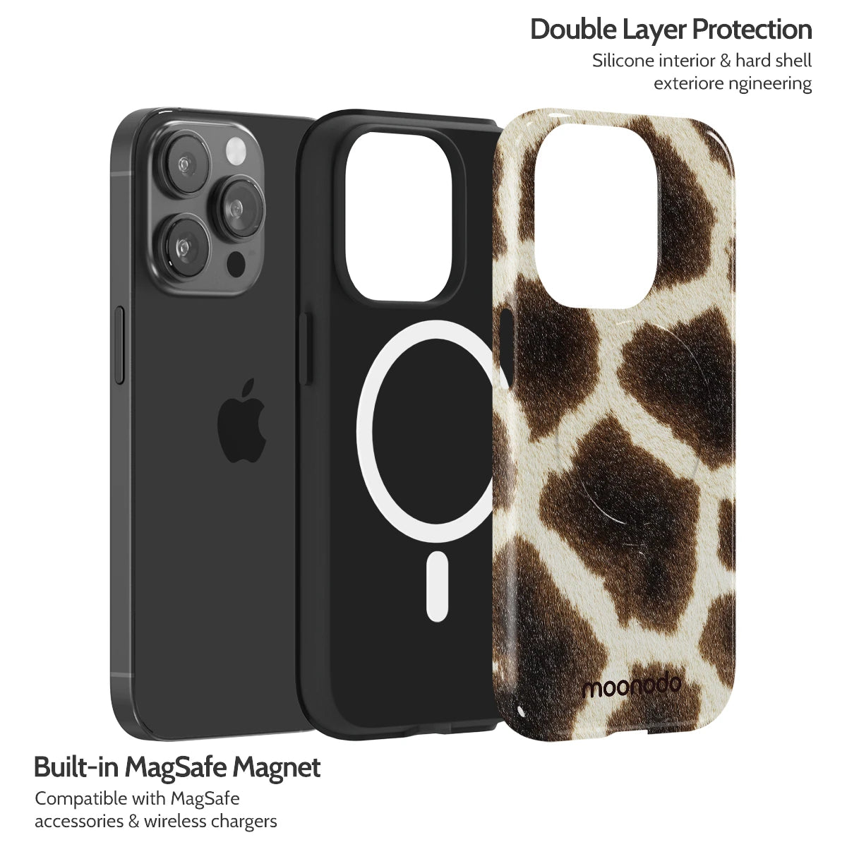 Caramel Cowhide - iPhone 14 Pro Case