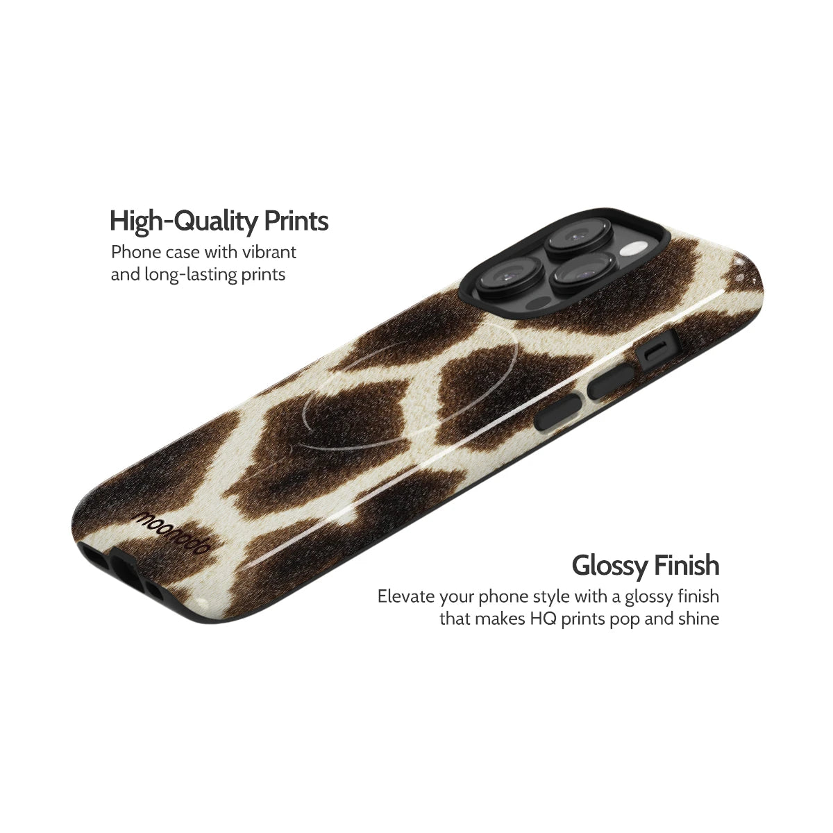 Caramel Cowhide - iPhone 14 Pro Case