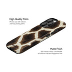 Caramel Cowhide - iPhone 14 Pro Case