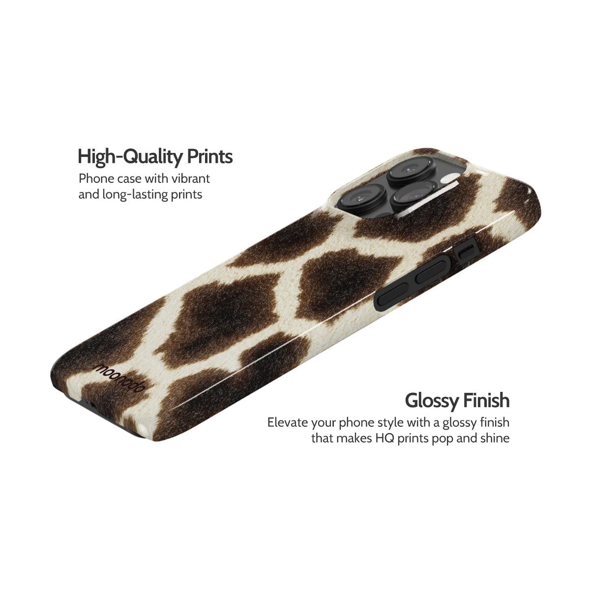 Caramel Cowhide - iPhone 14 Pro Case
