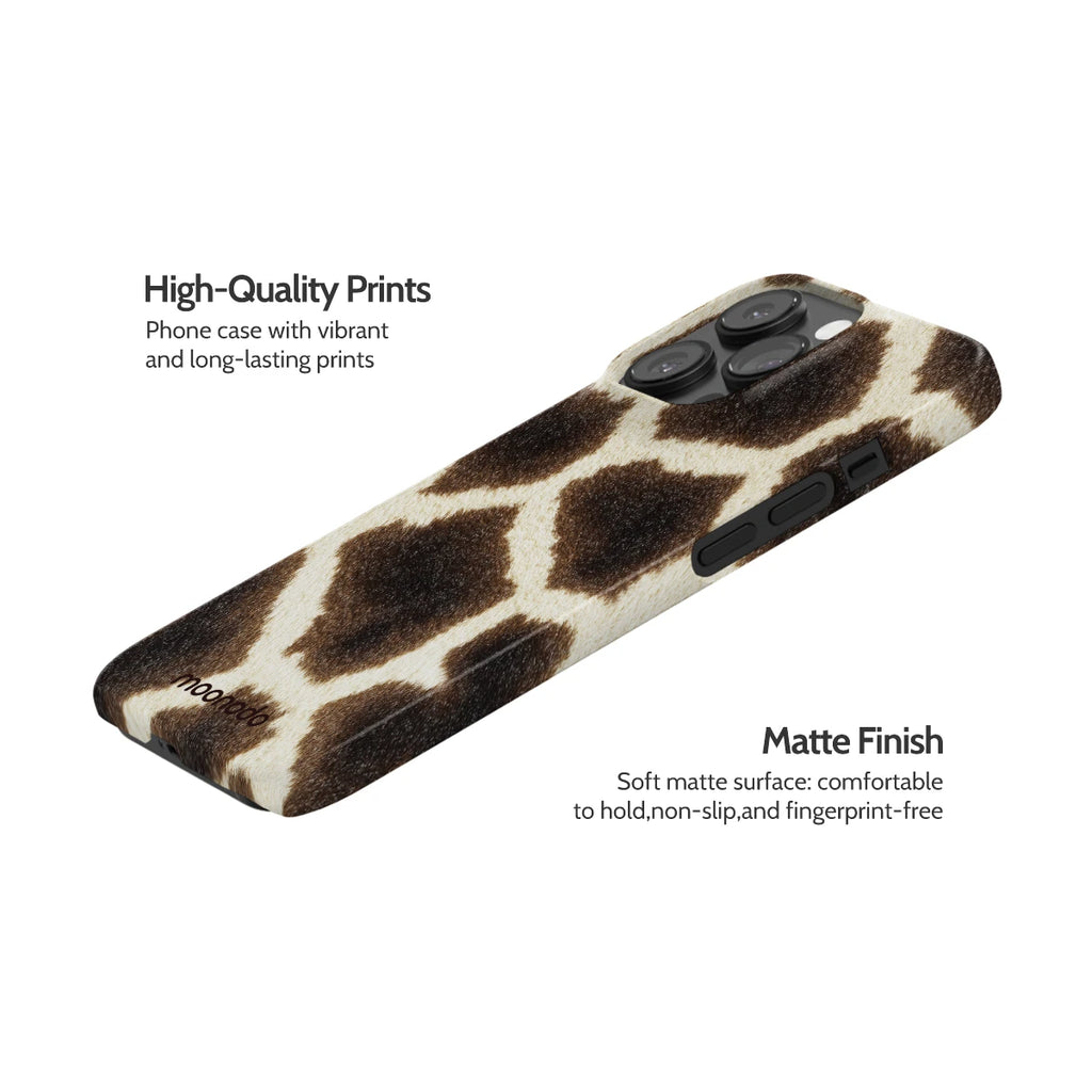 Caramel Cowhide - iPhone 14 Pro Case