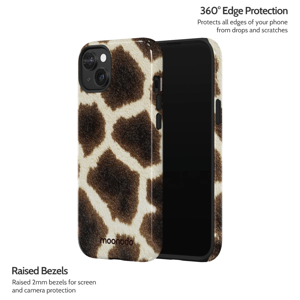 Caramel Cowhide - iPhone 15 Plus Case