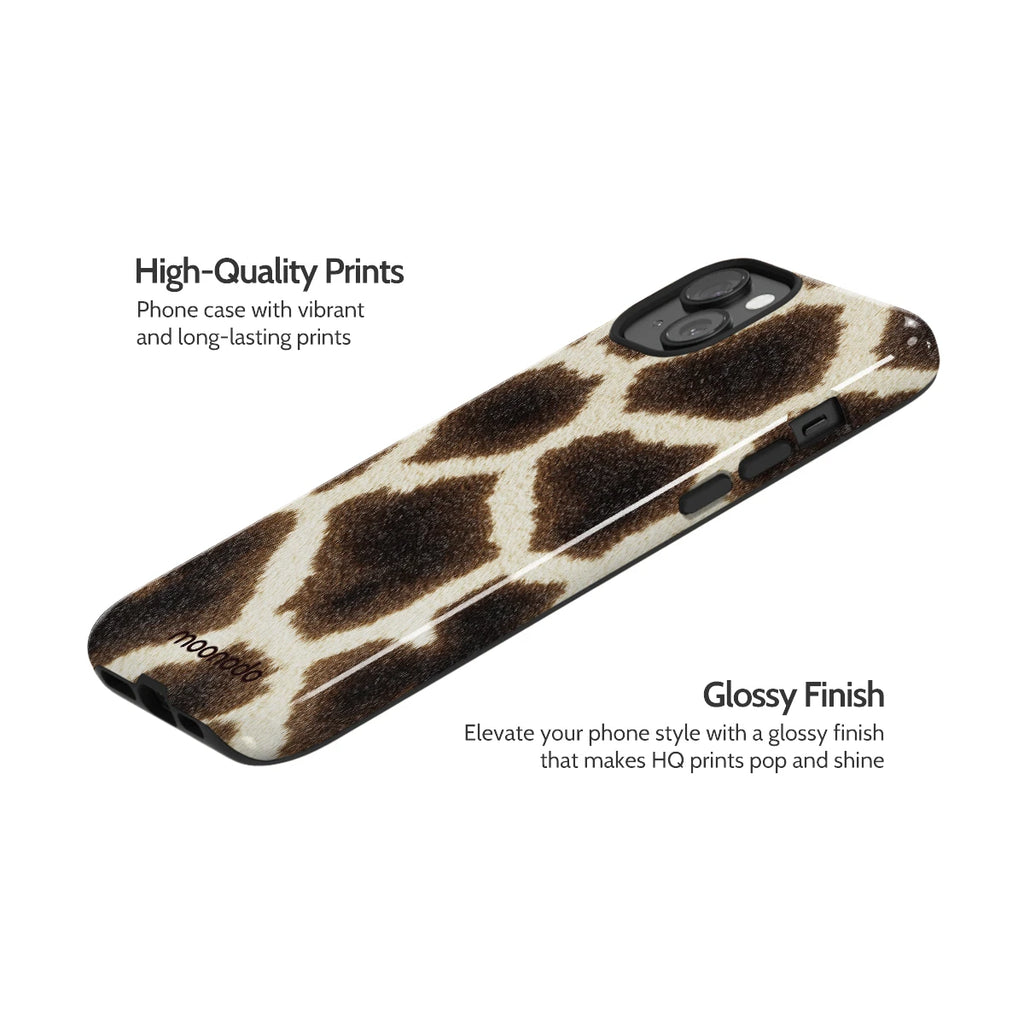 Caramel Cowhide - iPhone 15 Plus Case