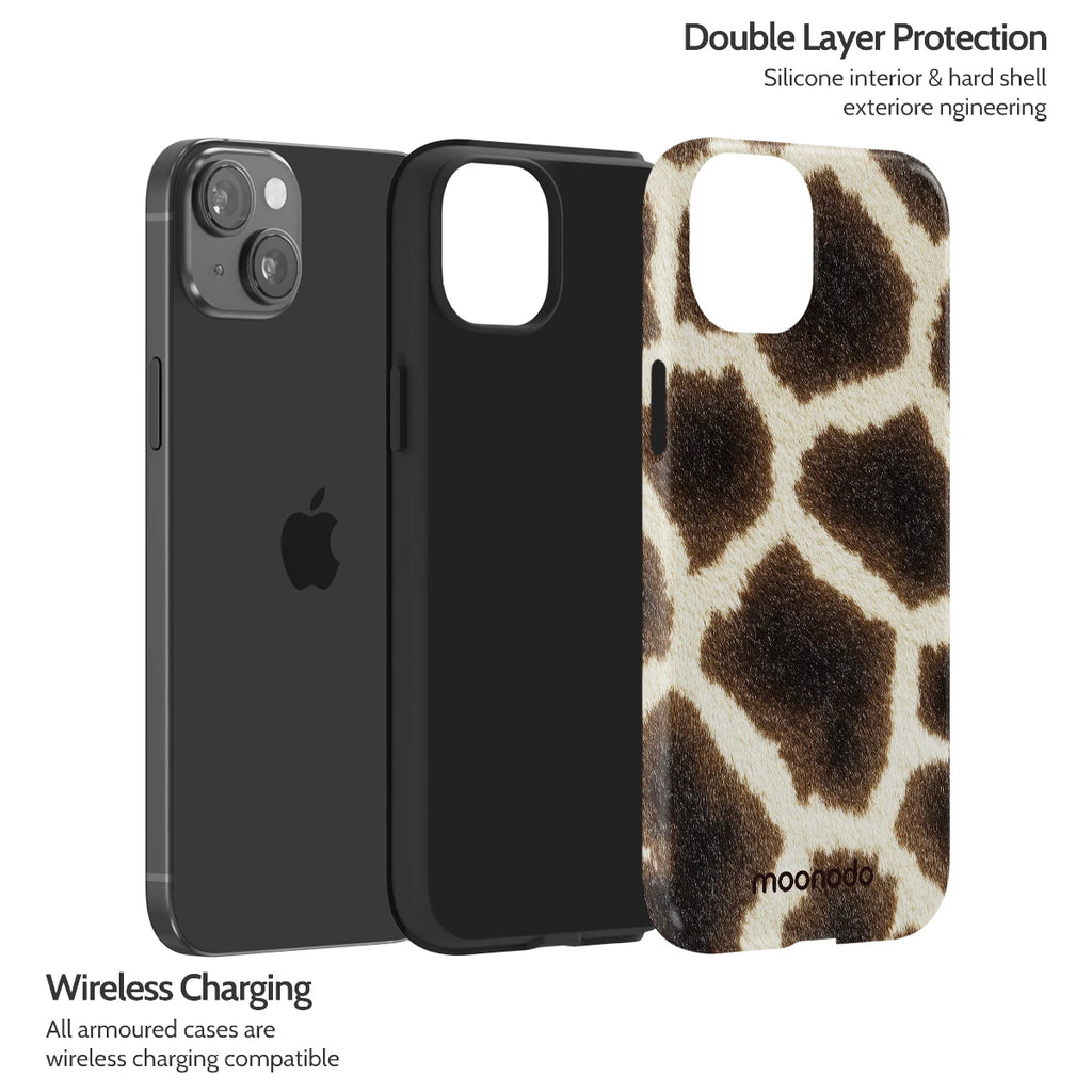Caramel Cowhide - iPhone 15 Plus Case