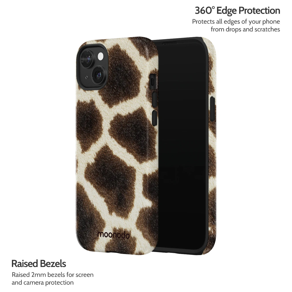 Caramel Cowhide - iPhone 15 Plus Case