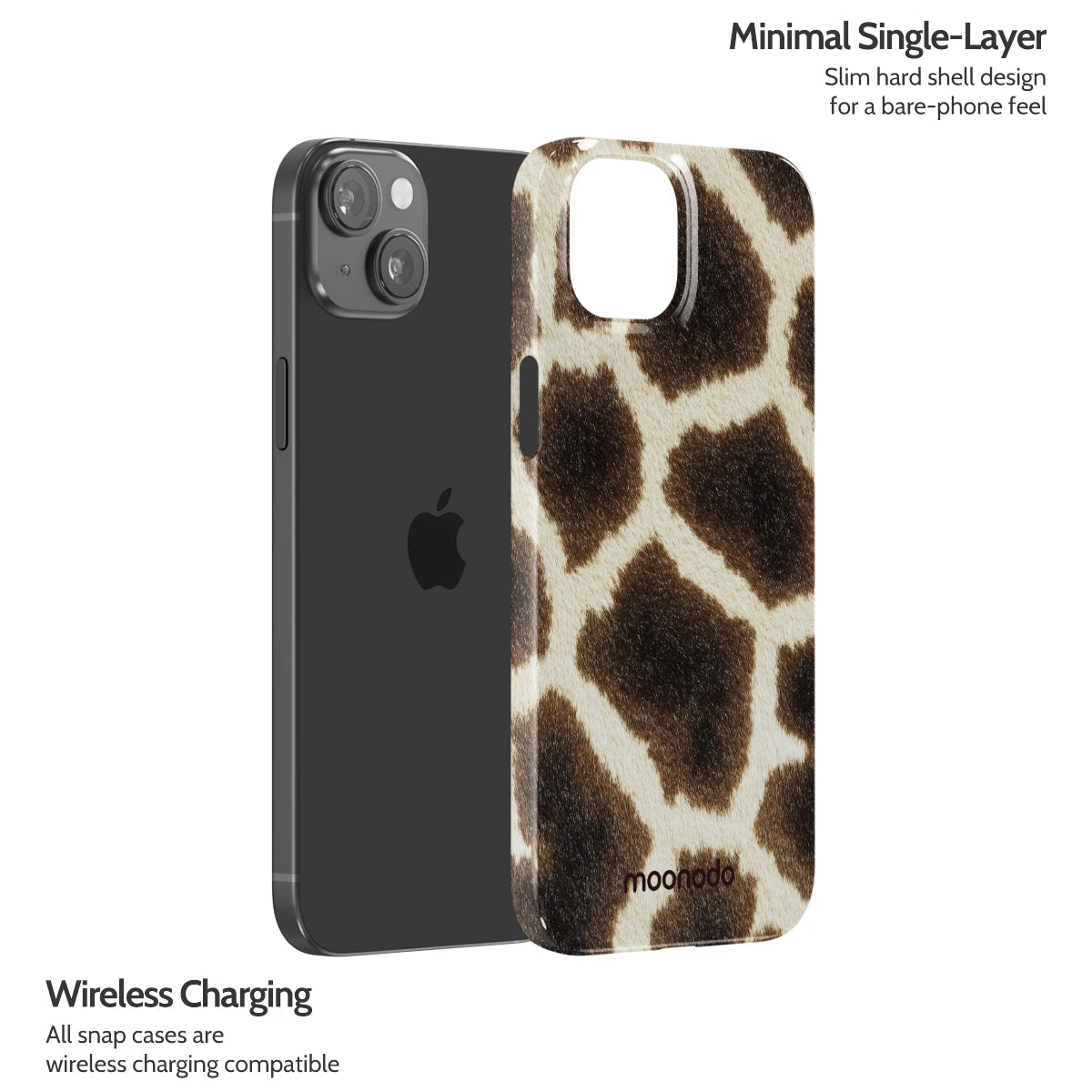 Caramel Cowhide - iPhone 15 Plus Case