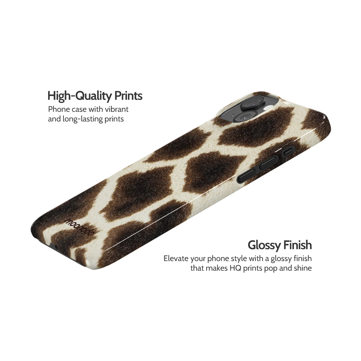 Caramel Cowhide - iPhone 15 Plus Case