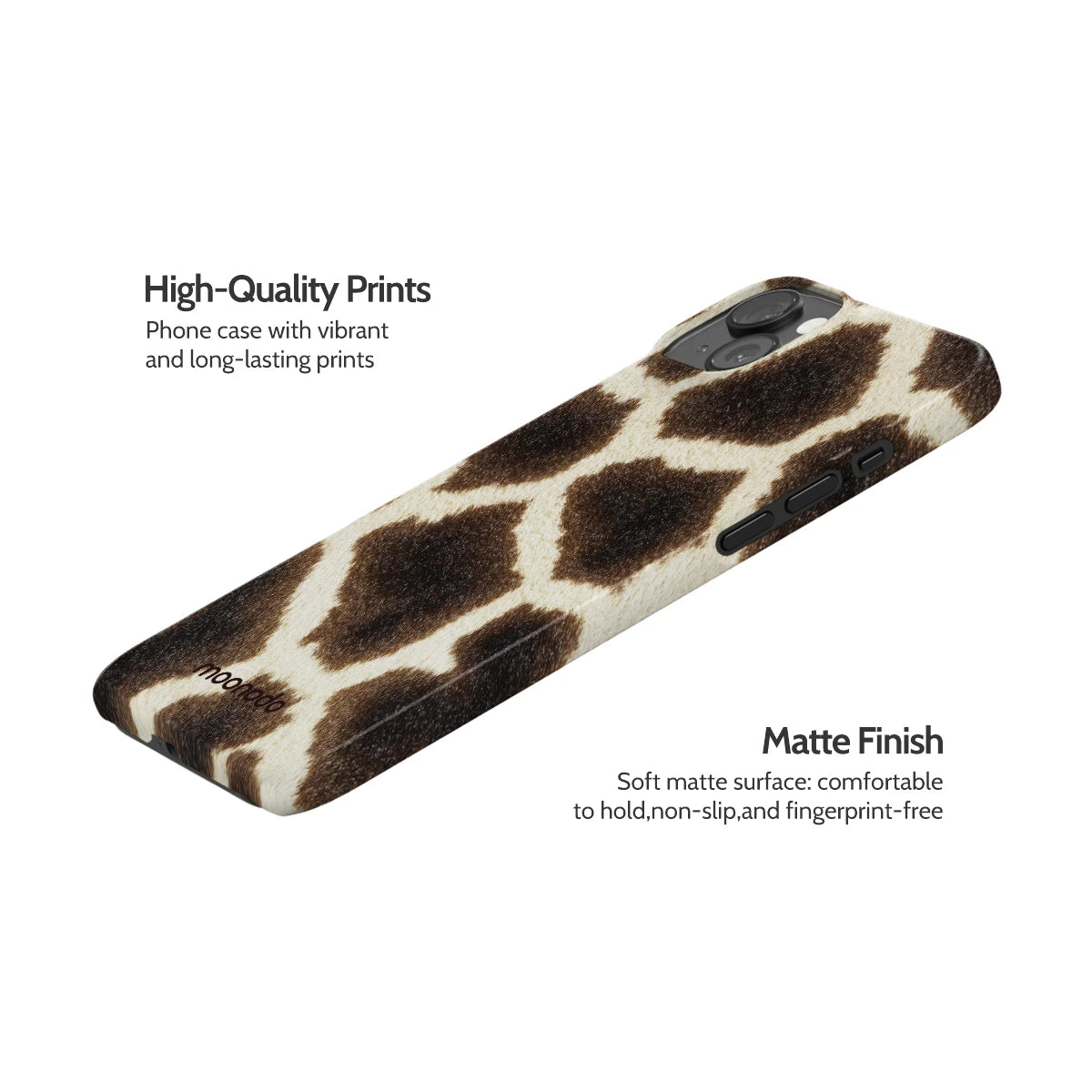 Caramel Cowhide - iPhone 15 Plus Case