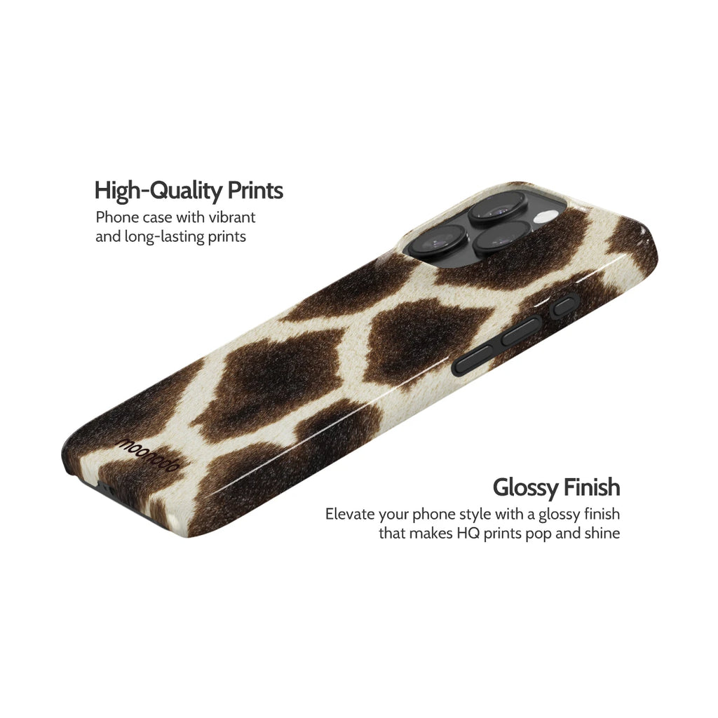 Caramel Cowhide - iPhone 15 Pro Case