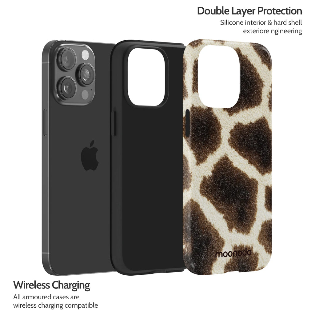 Caramel Cowhide - iPhone 15 Pro Max Case